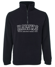 Load image into Gallery viewer, RSMU HAWKS POLAR FLEECE QUARTER ZIP JUMPER
