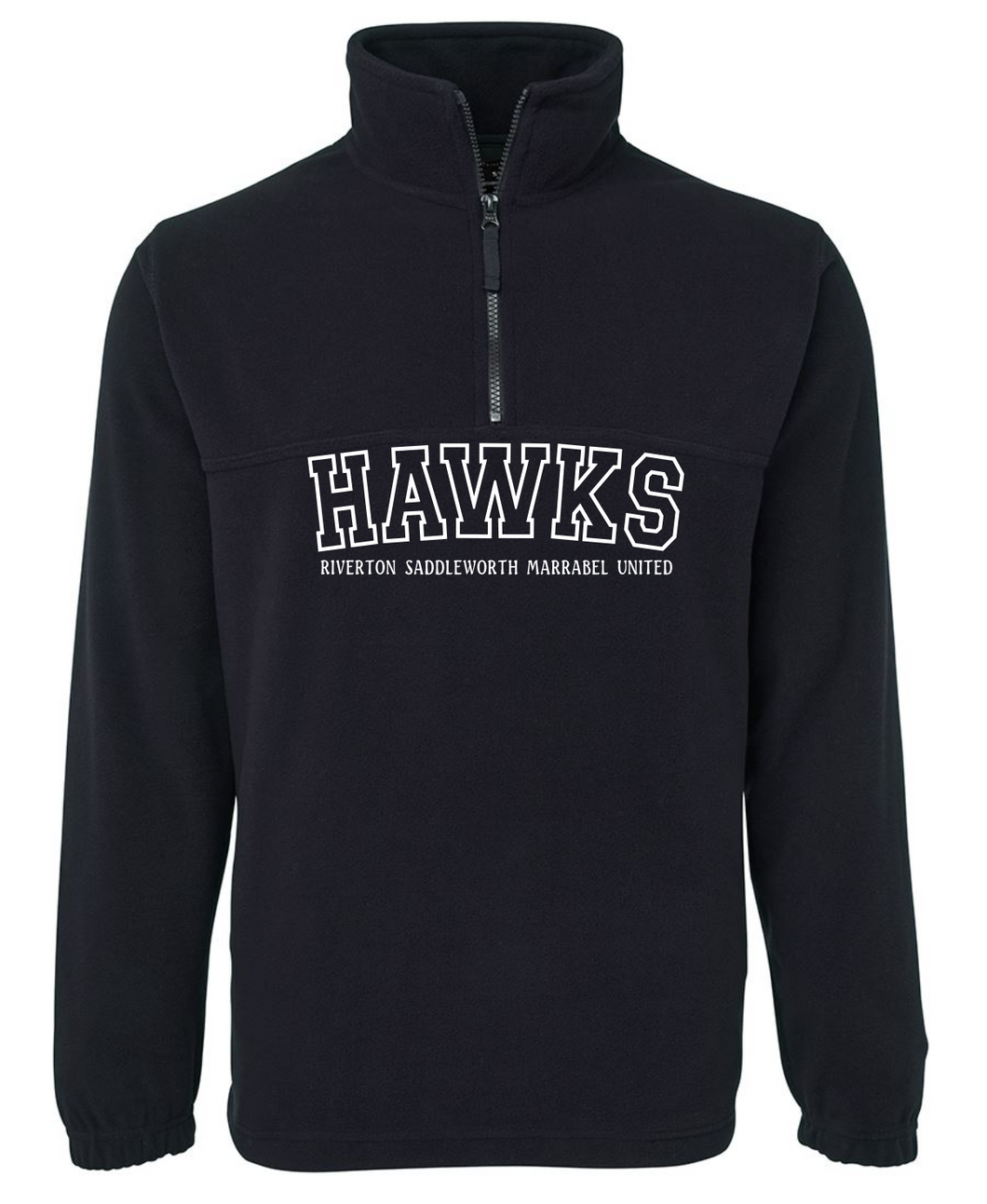 RSMU HAWKS POLAR FLEECE QUARTER ZIP JUMPER